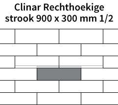 Clinar-Rechthoekige-strook-900x300mm-0,5