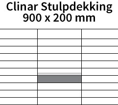 Clinar-Stulpdekking-900x200mm